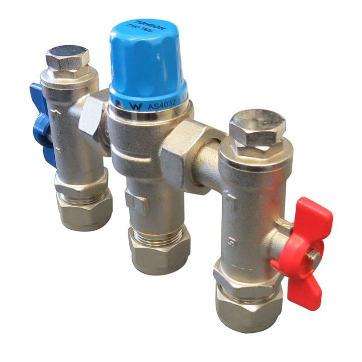 Backflow prevention, installation, testing, and maintenance<br />
Thermostatic mixing valve, installation, testing, and maintenance