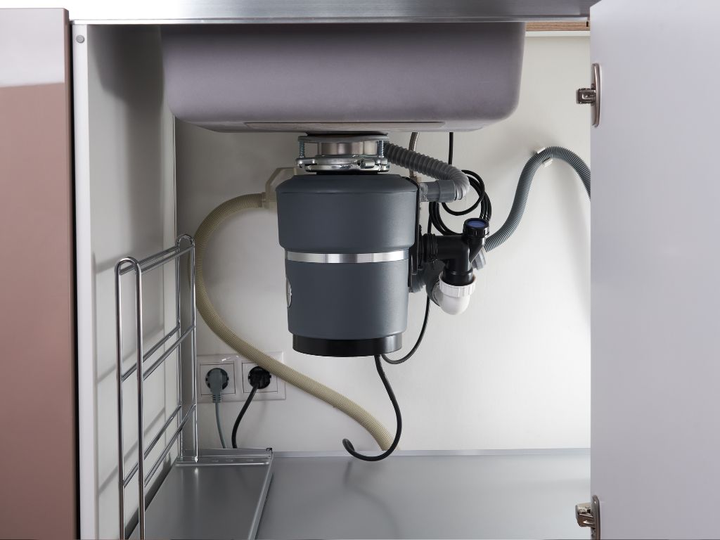 Plumbing Pipes Under A Sink