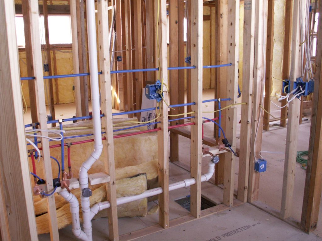 Plumbing While Building A Home